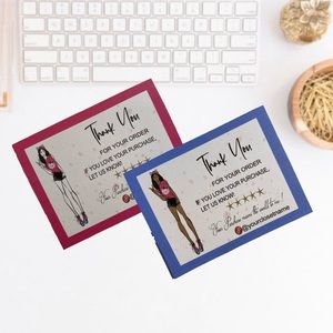 Small Busines Thank you for your Purchase Cards